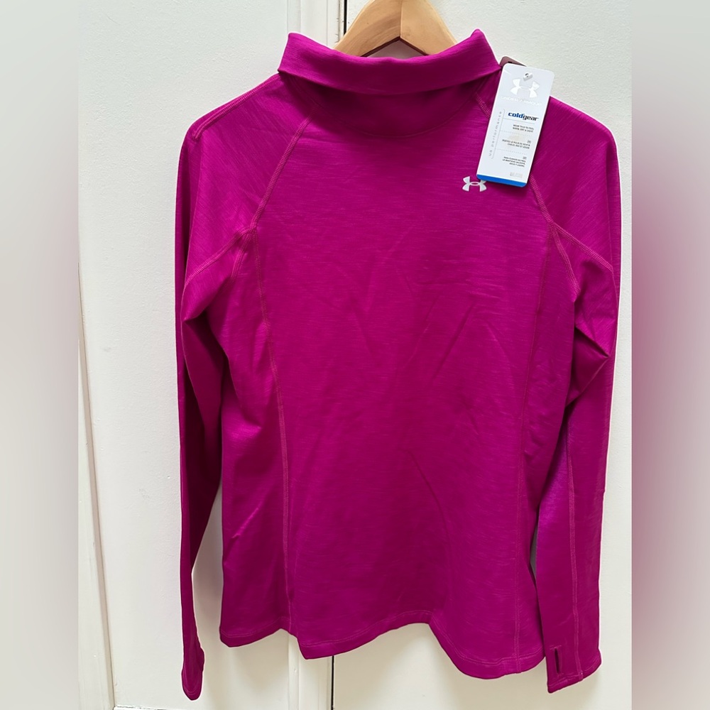 Under Armour Women's Pink Long Sleeve Top